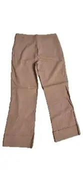 Vorschaubild 3 von Damen Stoffhose Beige Gr. 36 Business Hose Weite Bein