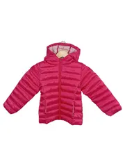 Vorschaubild 1 von Steppjacke Kinder Mädchen Pink Gr. 74 Kapuze Gesteppt Freizeit