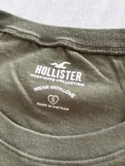 Vorschaubild 6 von Damen T-Shirt Kurzarm Oliv Uni Logo Print Gr. 36/S Baumwolle