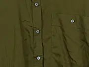 Vorschaubild 2 von Damen Hemdbluse Gr. 38/M Oliv Casual Langarm