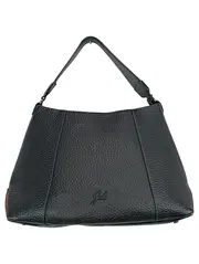Vorschaubild 1 von Damen Henkeltasche Schwarz Leder Elegant Schultertasche Handtasche