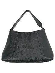 Vorschaubild 2 von Damen Henkeltasche Schwarz Leder Elegant Schultertasche Handtasche