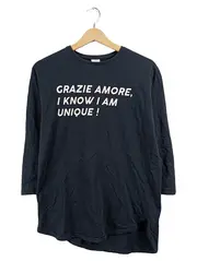 Vorschaubild 1 von Kinder Langarmshirt Gr. 140 Schwarz mit Schriftzug