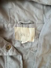 Vorschaubild 5 von Leichte Jacke Kapuze Grau Gr. 164 Baumwolle Freizeit Kinder