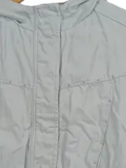 Vorschaubild 3 von Leichte Jacke Kapuze Grau Gr. 164 Baumwolle Freizeit Kinder