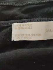 Vorschaubild 8 von Damen T-Shirt Schwarz Basic Gr. 38/M Viskose