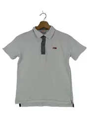 Vorschaubild 1 von Kinder Poloshirt Gr. 140 Weiß Casual Sportlich