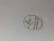 Vorschaubild 2 von Servierschüssel Weiß Porzellan Klassisch Blumenmuster 21cm
