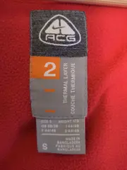 Vorschaubild 3 von Herren Trainingsjacke Rot Gr. S Sportlich Polyester Reißverschluss