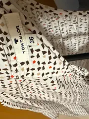 Vorschaubild 4 von Damen Top Ärmellos Muster Gr. 36/S Beige Casual