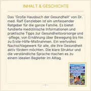 Vorschaubild 3 von Ganzleben Hausbuch Gesundheit Ratgeber Familie Vorsorge Taschenbuch