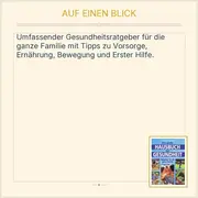 Vorschaubild 2 von Ganzleben Hausbuch Gesundheit Ratgeber Familie Vorsorge Taschenbuch