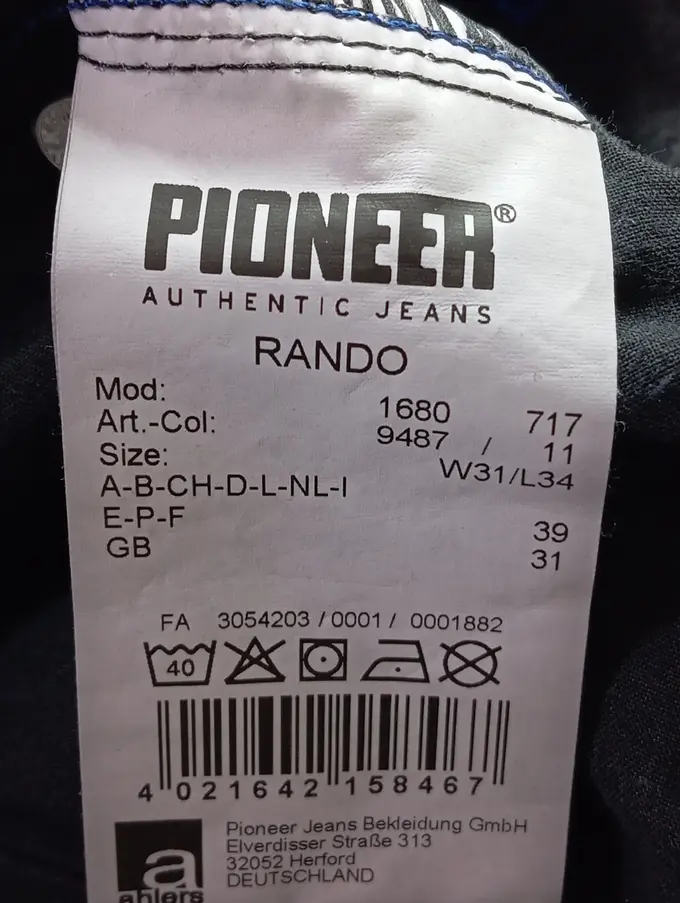 PIONEER Jeans Straight Leg Bild 4