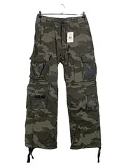 Vorschaubild 1 von Cargohose Herren Tarnmuster Grün Gr. 38 (M)