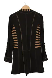 Vorschaubild 2 von Leichte Jacke Damen 38/M Schwarz Gestreift Klassisch Elegant