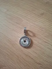 Vorschaubild 3 von Charm Anhänger Damen Silber Edelstahl Glas Klassisch