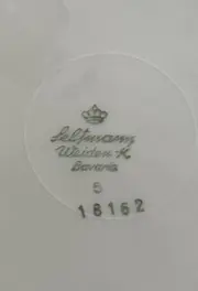 Vorschaubild 6 von Kaffeegedeck 3-teilig Porzellan Weiß Gold Blumen Klassisch