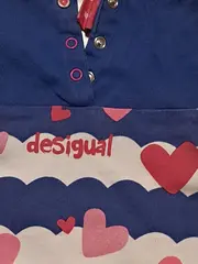 Vorschaubild 6 von Kinder Sommerkleid Mädchen Gr. 80 Herz Muster Baumwolle