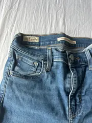 Vorschaubild 2 von Damen Skinny Fit Jeans Blau W26/34/XS Ripped Cut-Outs Lyocell