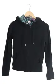 Vorschaubild 1 von Sweatjacke Damen 32/XXS Schwarz Kapuze Casual Sportlich