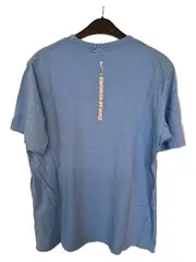 Vorschaubild 3 von Swoosh T-Shirt Herren Gr. S Blau Kurzarm Baumwolle