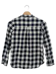 Vorschaubild 2 von Kinder Hemdbluse Gr. 152 Blau Kariert Langarm Baumwolle Klassisch