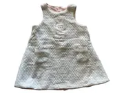 Vorschaubild 1 von Obaïbi Sommerkleid Mädchen Gr. 68 Weiß Casual Baumwolle Hase