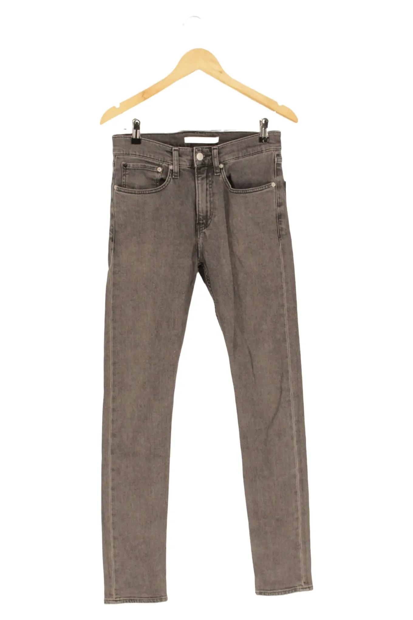 CALVIN KLEIN Herren Slim Fit Jeans W29 Grau Casual Modern