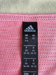 Vorschaubild 6 von Damen Sport Shirt Pink Gr. 36/S Kurzarm Lochmuster Logo Print