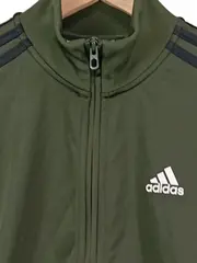 Vorschaubild 2 von Trainingsjacke Kinder Jungen Grün Gr. 164 Sport Polyester