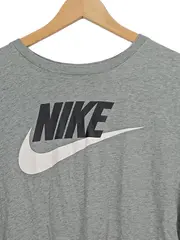 Vorschaubild 4 von Herren T-Shirt Grau Sportlich Gr. 50;L Logo-Print Baumwolle