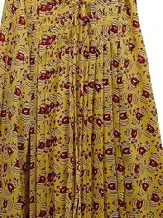Vorschaubild 3 von Damen Freizeitkleid S Blumenmuster Faltenrock Mehrfarbig Polyester