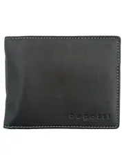 Vorschaubild 1 von Herren Geldbörse Leder Schwarz Portemonnaie Brieftasche