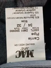 Vorschaubild 3 von Damen Jeans Slim Fit Gr. 34 Blau Casual