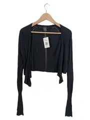 Vorschaubild 1 von Collection Bolero Strickjacke Damen Gr. S Schwarz Elegant