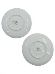 Vorschaubild 3 von Unterteller 2er Set Porzellan Kobaltblau Gold Bordüre 14cm