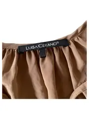 Vorschaubild 2 von Damen Bluse Shirt Braun Gr. 44 XXL Oversized