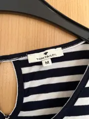 Vorschaubild 2 von Damen T-Shirt Ringel Streifen Maritim Blau Weiß Gr. M