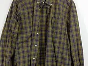 Vorschaubild 5 von Herren Freizeithemd Kariert Grün Größe 42/XS Baumwolle Casual