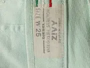 Vorschaubild 3 von Damen Destroyed Jeans W25 Grün Casual Slim Fit Ripped