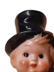 Vorschaubild 2 von Schornsteinfeger Junge mit Leiter Keramik Dekofigur Traditionell 15cm