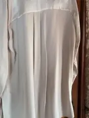 Vorschaubild 8 von Damen Bluse Langarm Stehkragen Beige Gr. 38 M Minimalistisch