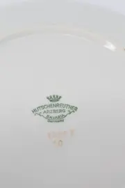 Vorschaubild 2 von Kuchenteller Weiß Blumen Arzberg Bavaria Porzellan Klassisch