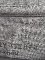 Vorschaubild 4 von Damen Pullover Langarm Layering Look Grau Gr. L 42