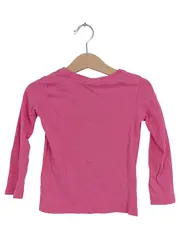 Vorschaubild 2 von Langarmshirt Mädchen Gr. 98 Pink Prinzessin Glitzer