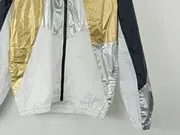 Vorschaubild 4 von CHAOS IN FORM Damen Trainingsjacke Windbreaker Gr. L Gold Silber Schwarz