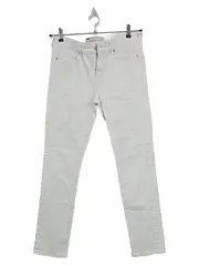 Vorschaubild 1 von Damen Jeans Slim Fit Weiß Gr. 6 (W28/36) Casual Stretch