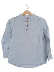 Vorschaubild 1 von Kinder Freizeithemd Gr. 134/140 Blau Casual Langarm Hemd