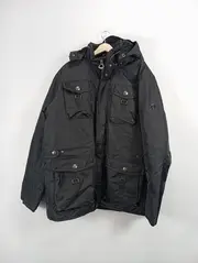 Vorschaubild 2 von Herren Outdoorjacke Schwarz Gr. 54/XXL Winterjacke