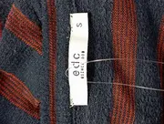 Vorschaubild 3 von Damen Pullover Gr. 36/S Blau Gestreift Sterne Casual Langarm